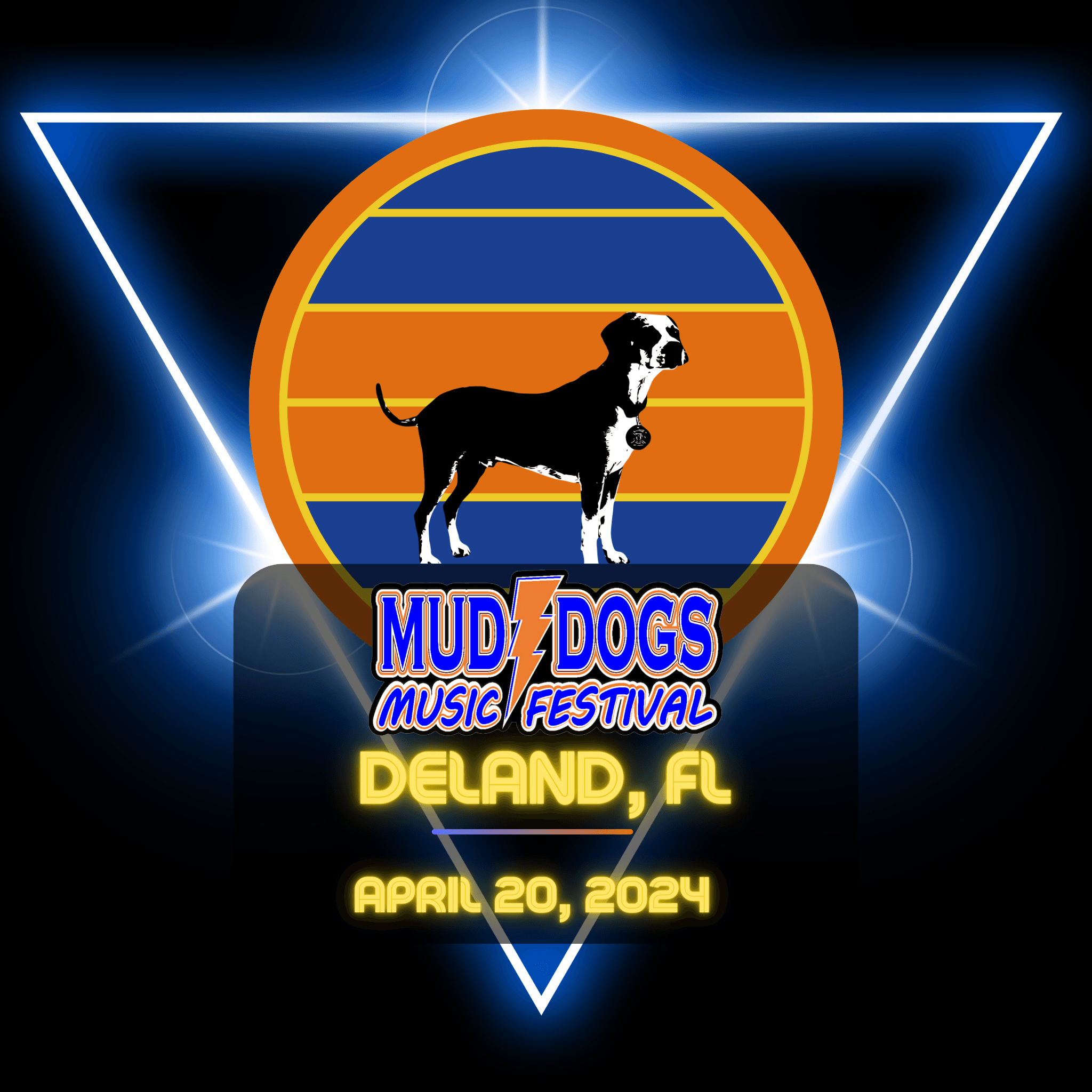 Mud Dogs Music Festival Logo